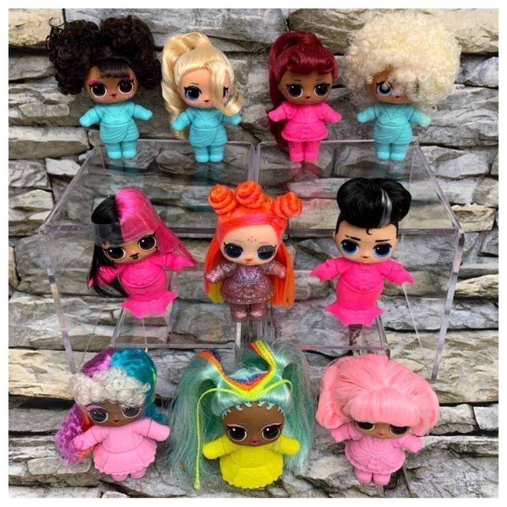 2018 Full Set 10 LOL Surprise Doll Makeover #Hairgoal Series Ultra Rare Complete - Picture 9 of 13